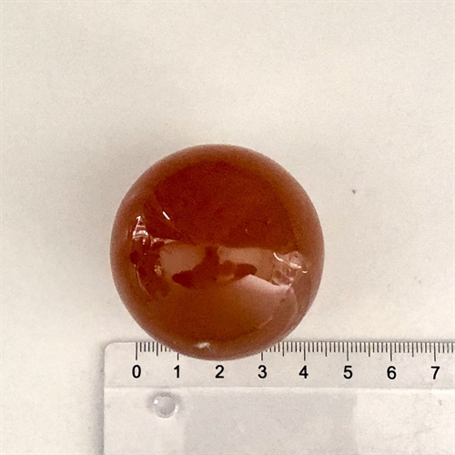 Calcit Honning Kugle 4,5 cm